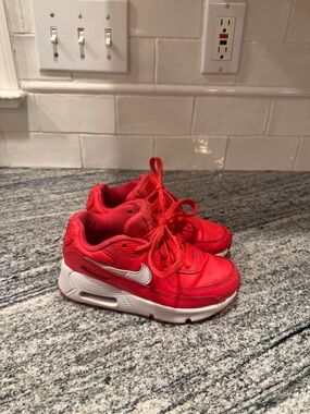 Nike Air Max 90 LTR (PS) DV3608 600 Shoes Size 11C Track Red